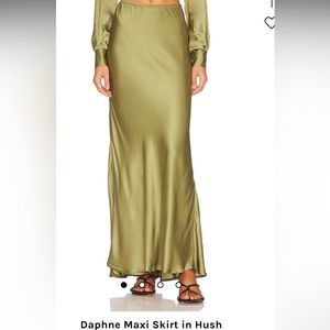 Indah Daphne Maxi Skirt in Hush- Size Medium NWT